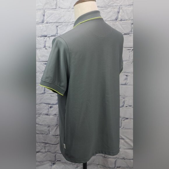 Porsche Drivers Selection Men's Herren Polo Shirt Gray Size Large - Picture 10 of 15